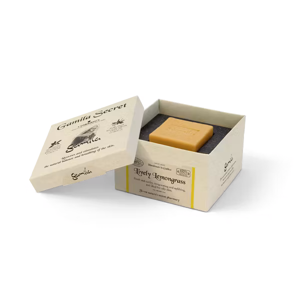 Gamila Secret Cleansing Bar - Lively Lemongrass