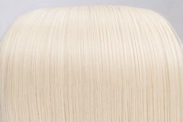 Clip On Kanekalon Löshår - Bleach Blond
