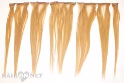 Clip On Äkta Remyhår - Askblond 27 - 50 cm
