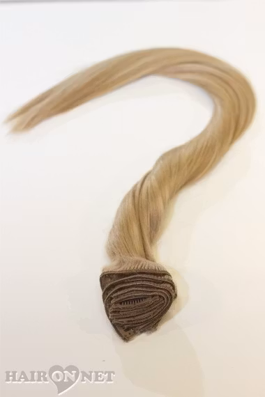 Clip On Äkta Remyhår - Askblond 27 - 50 cm