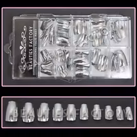100st Lösnaglar - Silver