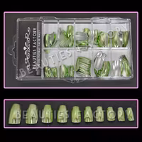 100st Lösnaglar - Lime