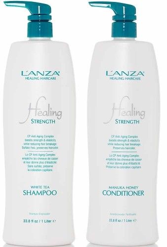 Lanza Healing Strenght White Tea Shampoo + Conditioner Duo pack