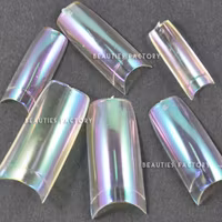 100st Chrome Franska Tippar - Clear Rainbow