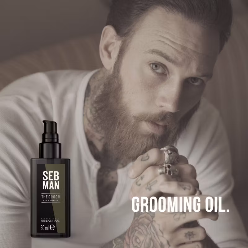Sebastian Man The Groom Hair & Beard Oil 30ml