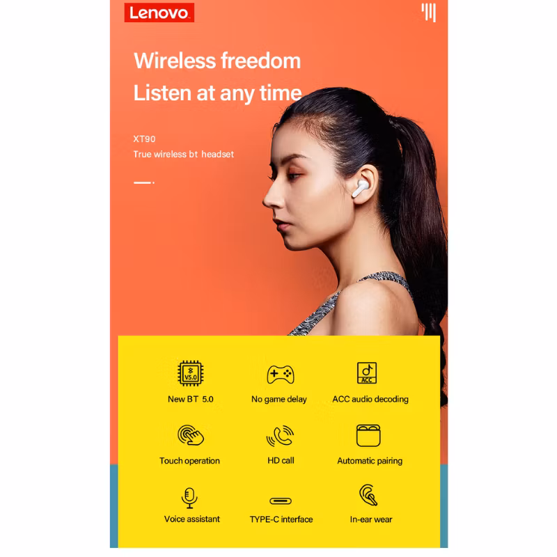 Lenovo XT90 earbuds