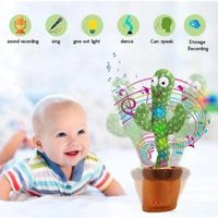 Dancing and Singing Cactus - Rechargeable