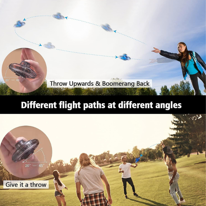 UFO Mini Drone Flying Finger Spinner