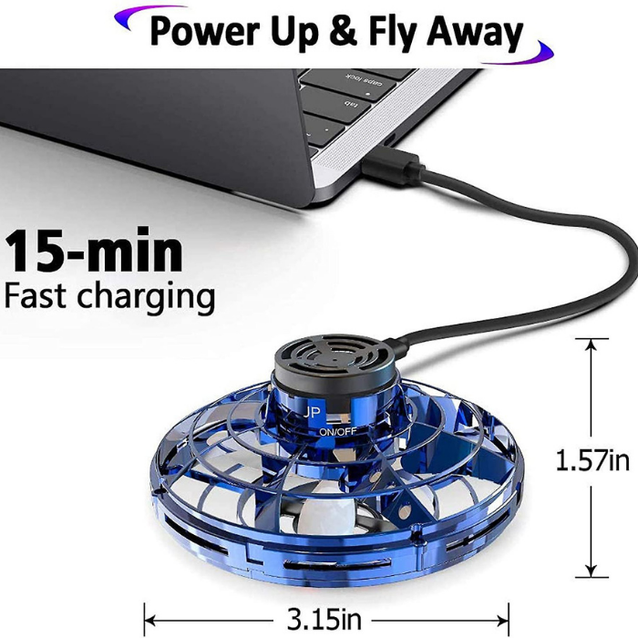 UFO Mini Drone Flying Finger Spinner