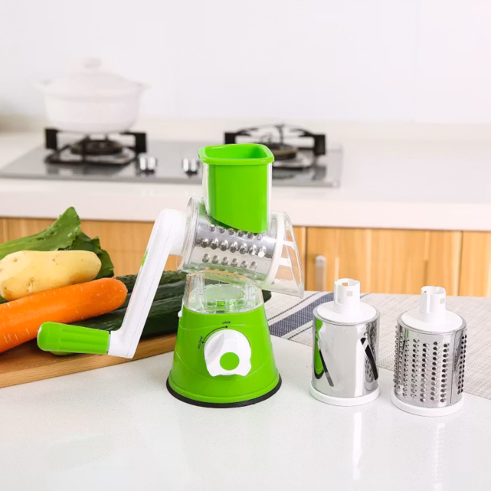 Vegetable slicer grater chopper 3 in 1