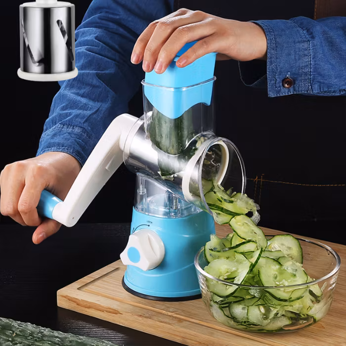 Vegetable slicer grater chopper 3 in 1