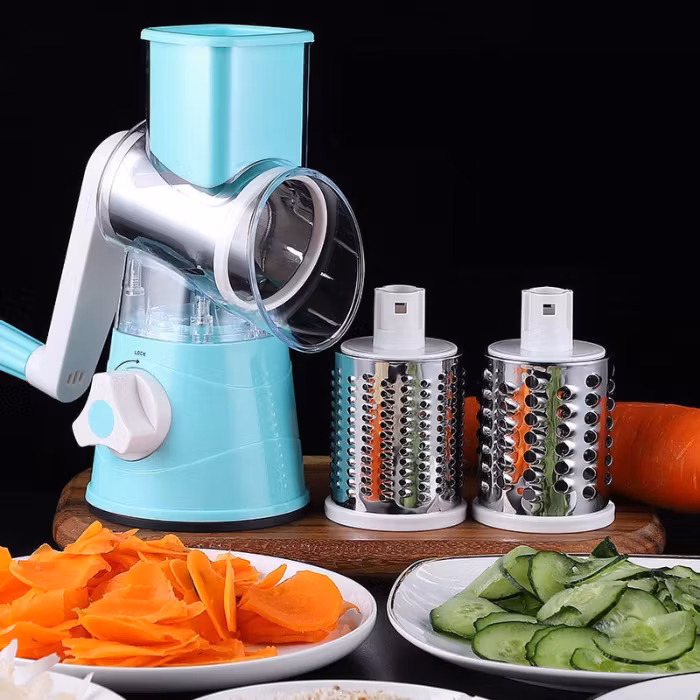 Vegetable slicer grater chopper 3 in 1