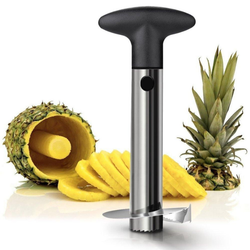 Ananas Kärnskärare med skalare i Rostfritt Stål