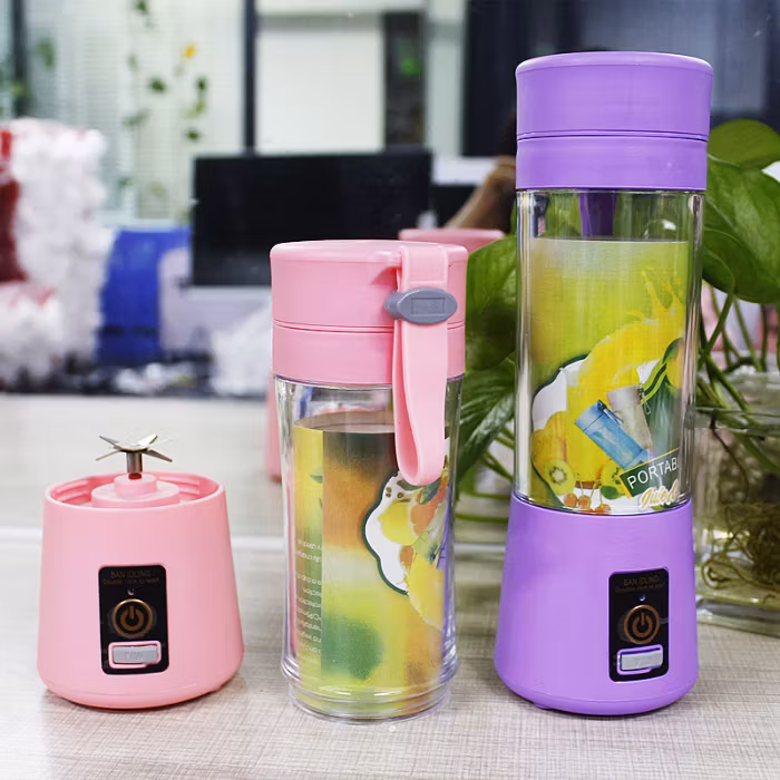 Bärbar mixer Mini USB uppladdningsbar elektrisk juicepress