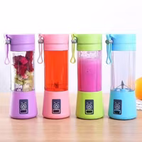 Portable Blender Mini USB Rechargeable Electric Juicer