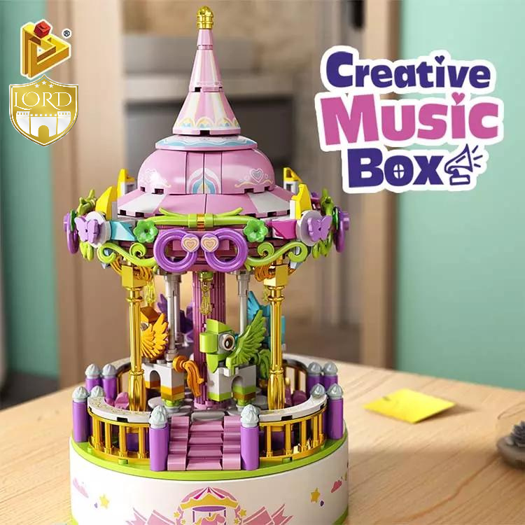 Creative Music Box - Model Creative Tech Building Blocks City Bricks Toys for Kids Boys Gifts Kid +6