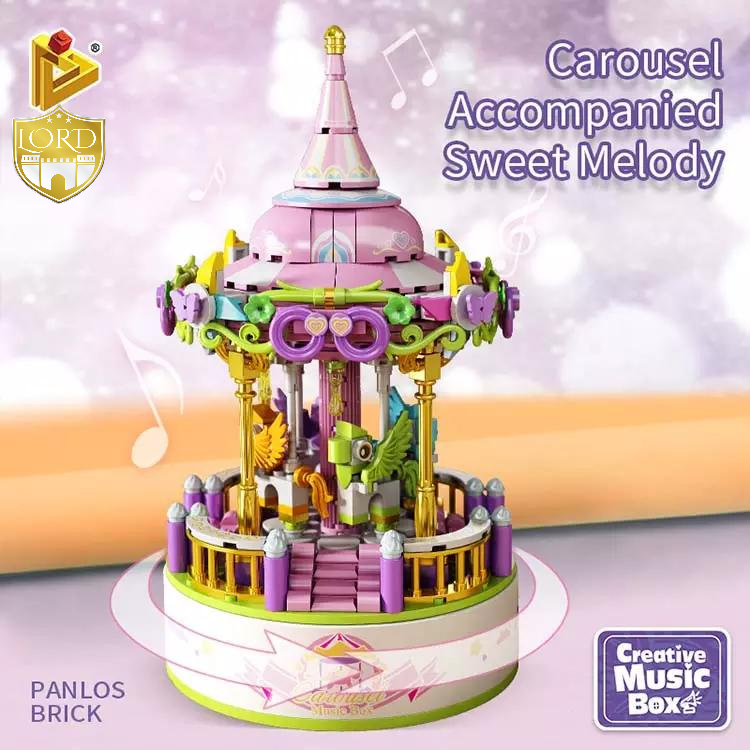 Creative Music Box - Model Creative Tech Building Blocks City Bricks Toys for Kids Boys Gifts Kid +6