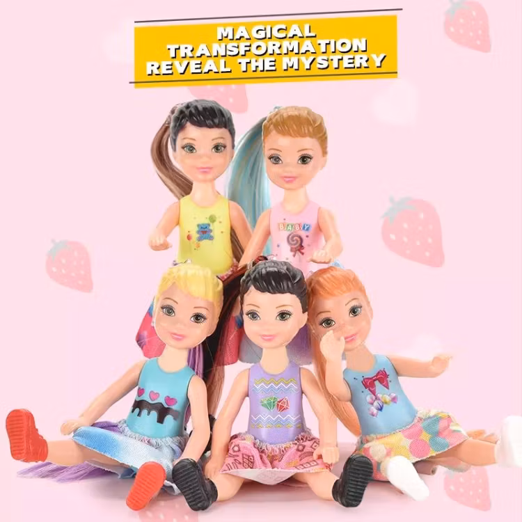 Babydocka - Överraskning förändring -Tvättbara Barbie Doll Leksaker-5,5 tum