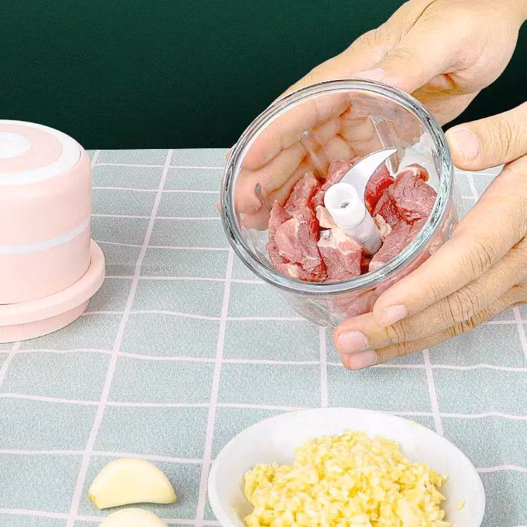 Wireless mini electric food chopper