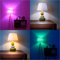 Trådlösa smarta LED-lampor WiFi med Alex och Google 10W