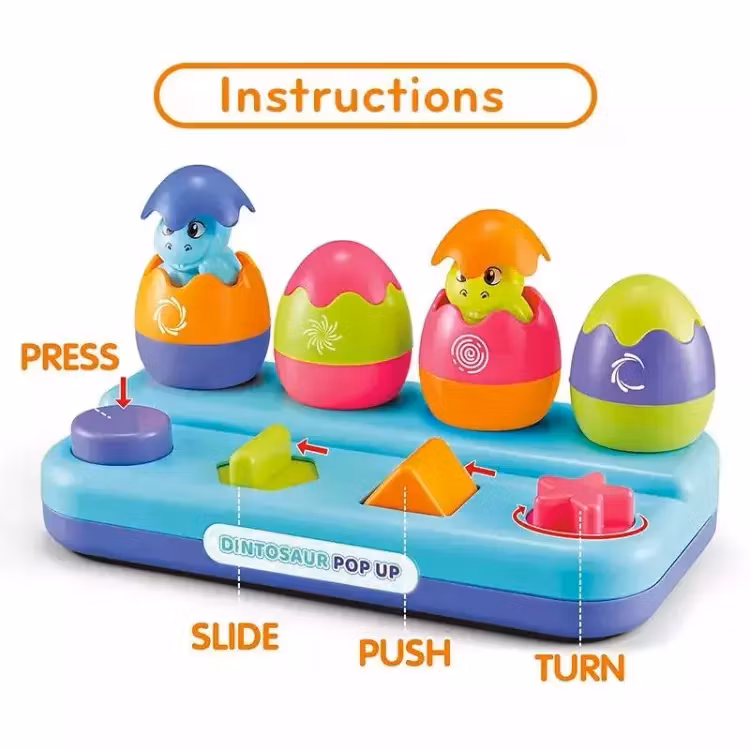 High quality educational baby toy - Dinosaur Egg