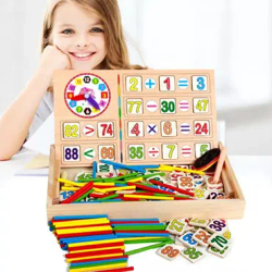 Multifunktionella räknestavar och matematik - Montessori leksaker