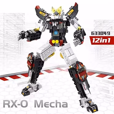 RX Mecha 12 IN 1 Horsetail shapes for children educational toys
