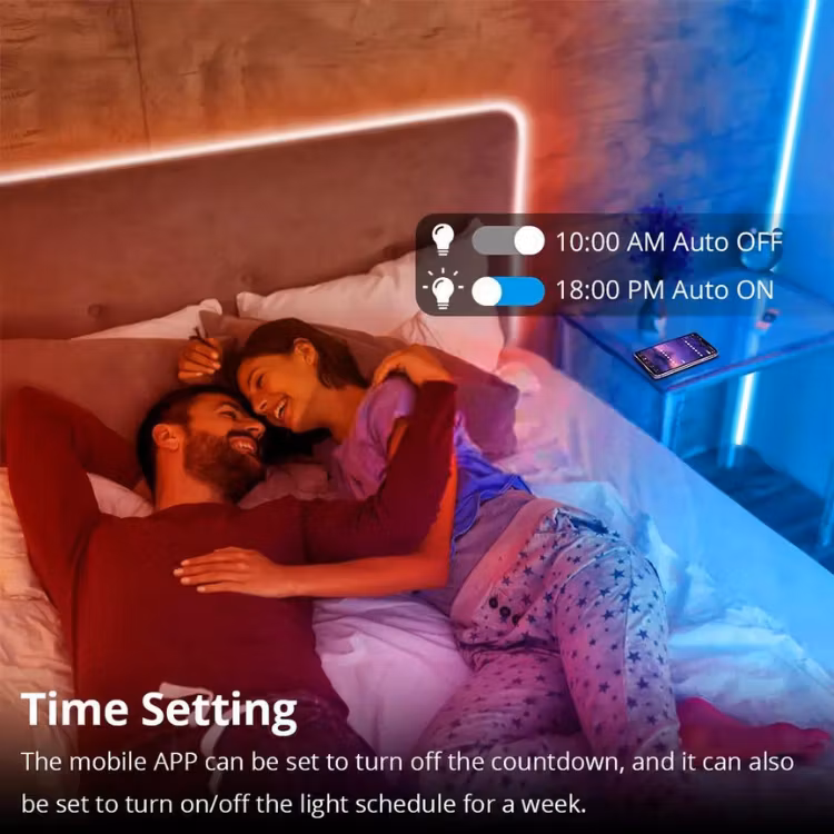 Neon LED Strip | RGBIC | WiFi | Smart Hem