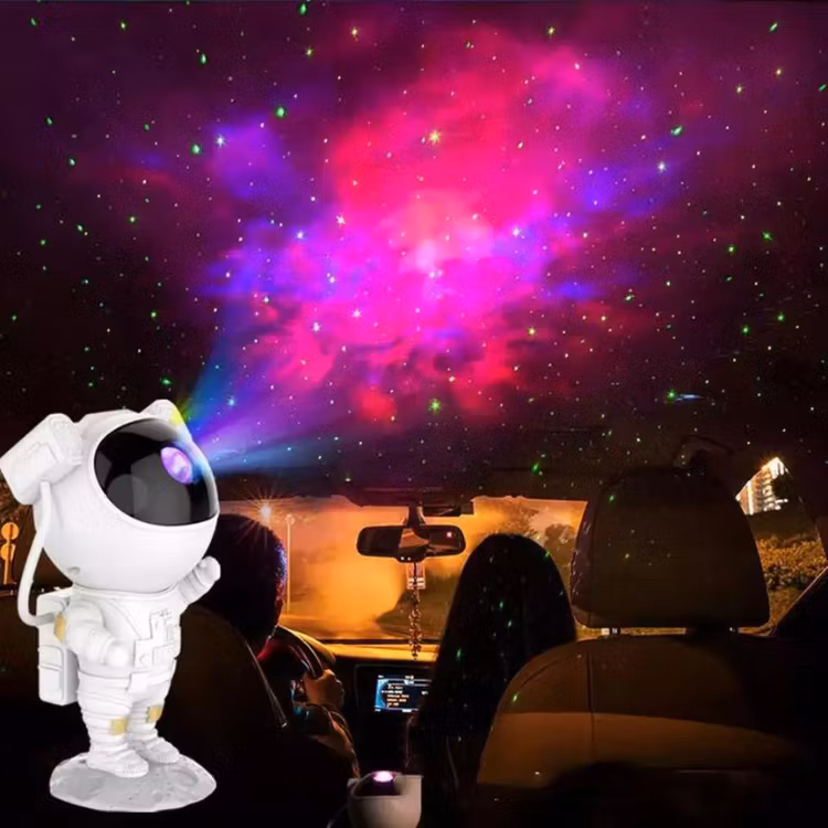 Astronaut Star Projector - Multi-colour night lamp