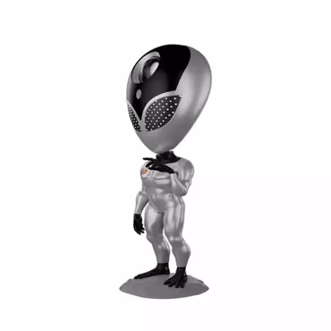 Alien Nattlampa - Galaxy lampor med röstfunktion