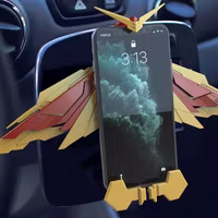 Motoriserad Gundam trådlös telefonladdare
