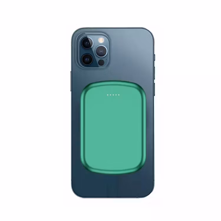Mini magnetisk Trådlös Powerbank 5000 mAh