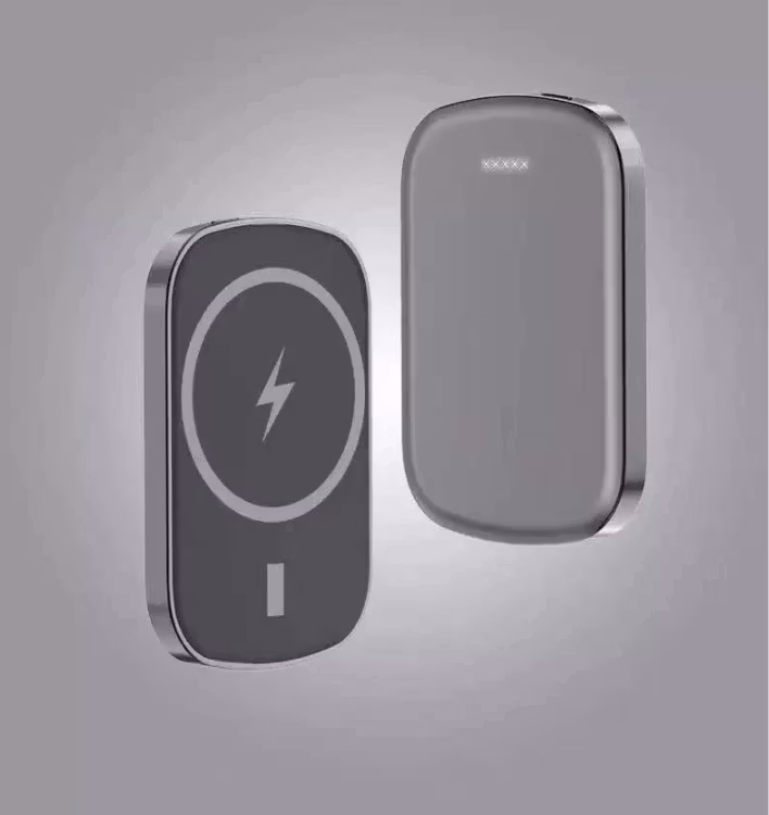 Mini magnetisk Trådlös Powerbank 5000 mAh