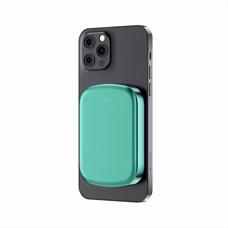 Mini magnetisk Trådlös Powerbank 5000 mAh