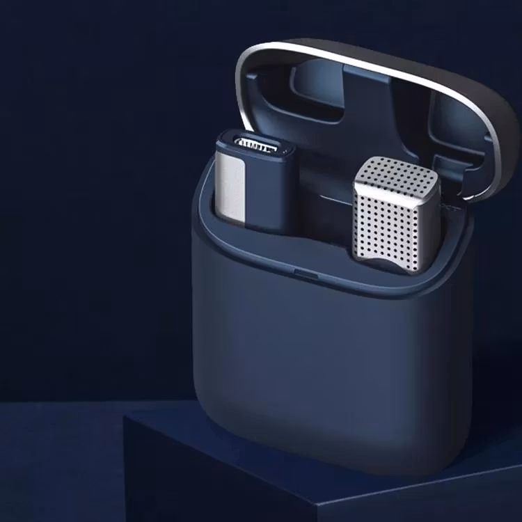 Mini trådlös mikrofon bärbar med smart brusreducering