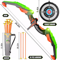 Kids Bow Arrows With LED Lights Upgraded Right Hand Shooting Arrow Set For Indoor Outdoor Toys
