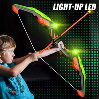Kids Bow Arrows With LED Lights Upgraded Right Hand Shooting Arrow Set For Indoor Outdoor Toys