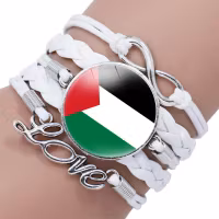 Älskar palestina flagga armband