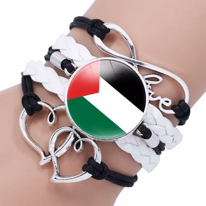 Älskar palestina flagga armband