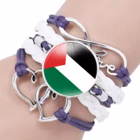 Älskar palestina flagga armband