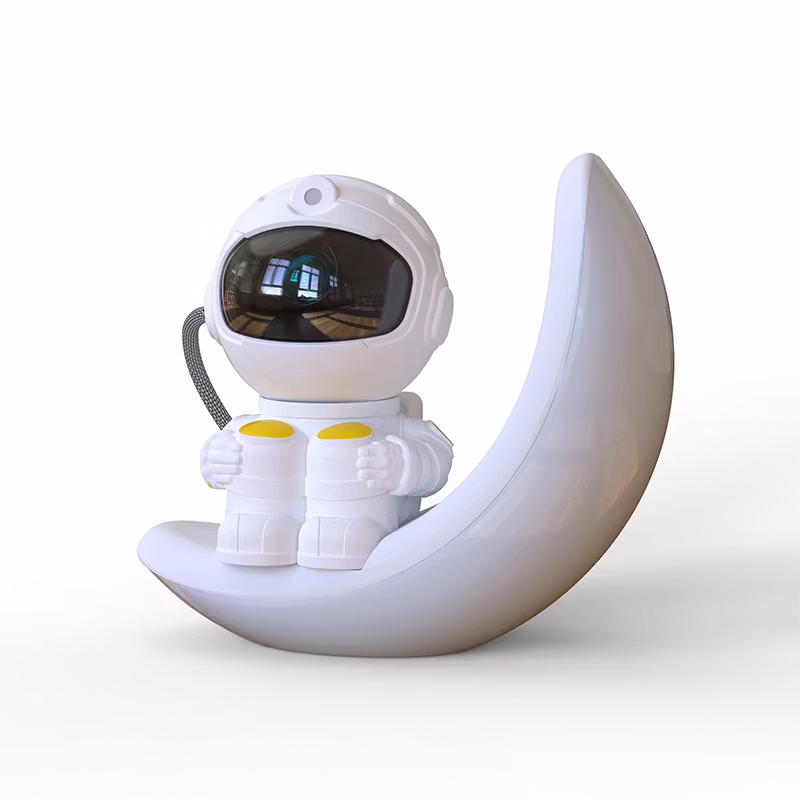 Månebula Astronautprojektor Galaxljus med Bluetooth-högtalare