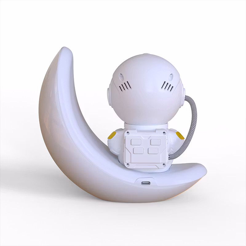 Månebula Astronautprojektor Galaxljus med Bluetooth-högtalare