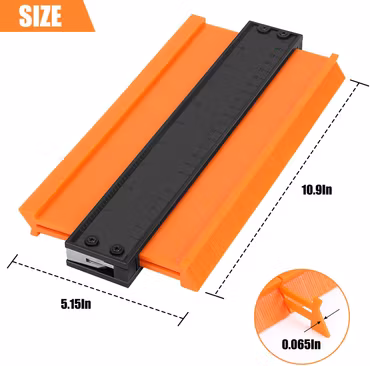 Konturmätarens profilverktyg