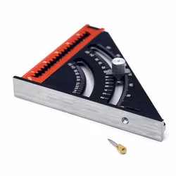 Fällbar Triangellinjal i Aluminium för Precis Mätning