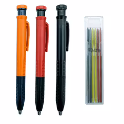 Deep hole marker Dry – 2.8 mm graphite & 6 colored pencils