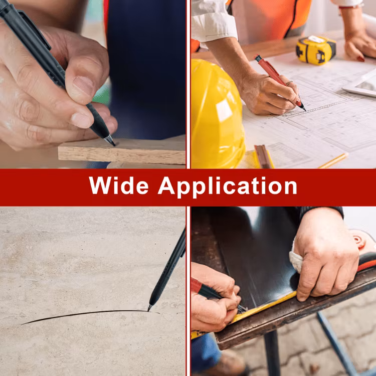 Deep hole marker Dry – 2.8 mm graphite & 6 colored pencils