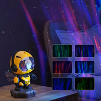 Galaxy Projector Kids with Colored Nebulas – Bi-Robot Lamp