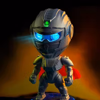 Mecha Knight Galaxy Projector – Star and Nebula Lamp with Remote and Timer