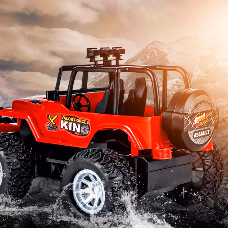 Jeep WiFi-RC Robotbil och 1/16 RC Monstertruck för Barn  Jeep