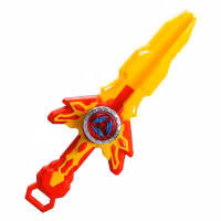 Ljussatt Strids-Gyro med Ljud och Svärdslansering